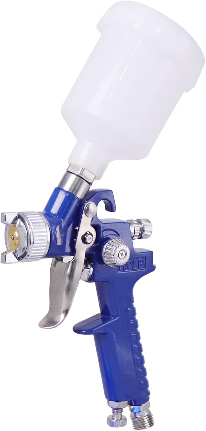 Mini Spray Gun 125CC Cup Paint Sprayer - 0.8mm/1.0mm Spray Paint Nozzle