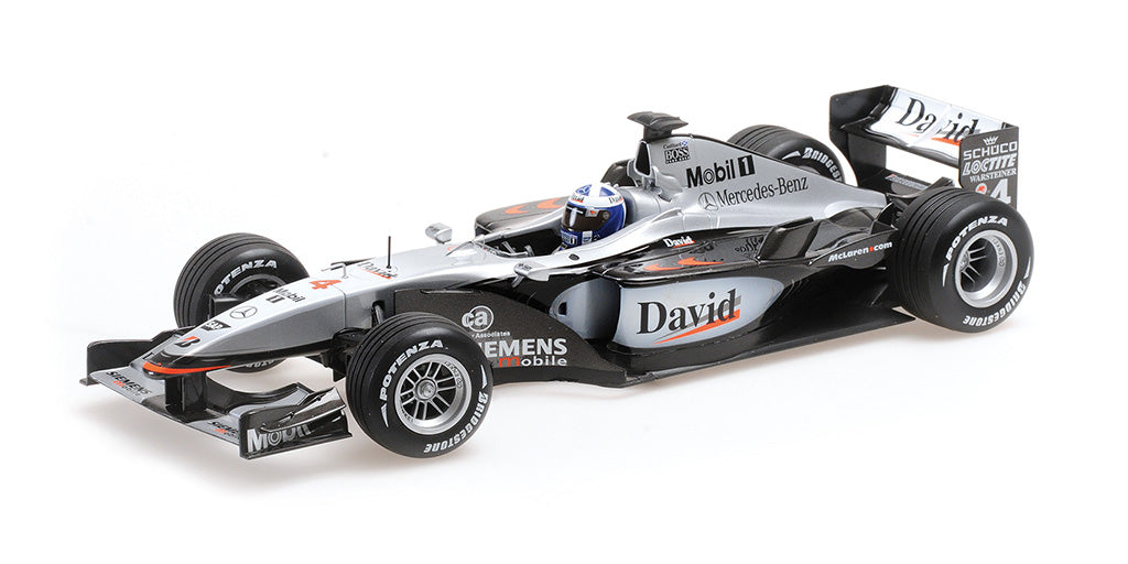 Minichamps Die Cast Collectables - 1:18 McLaren Mercedes MP4/16 - David Couthard - 2001