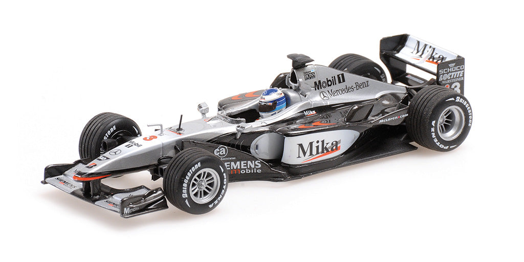 Minichamps Die Cast Collectables - 1:43 McLaren Mercedes MP4/16 Mika Hakkinen - 2001