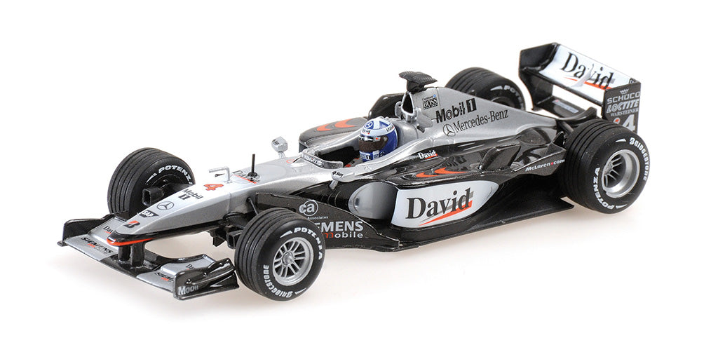 Minichamps Die Cast Collectables - 1:43 McLaren Mercedes MP4/16 David Couthard - 2001