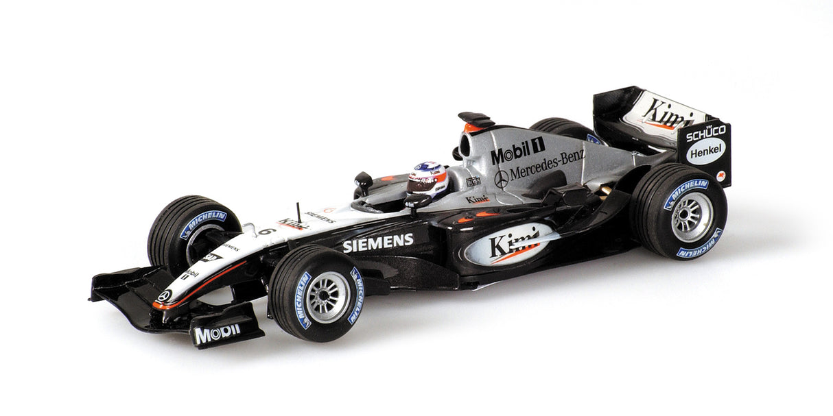 Minichamps Die Cast Collectables - 1:43 Mclaren Mercedes MP4/19 - Kimi Raikkonen 2004