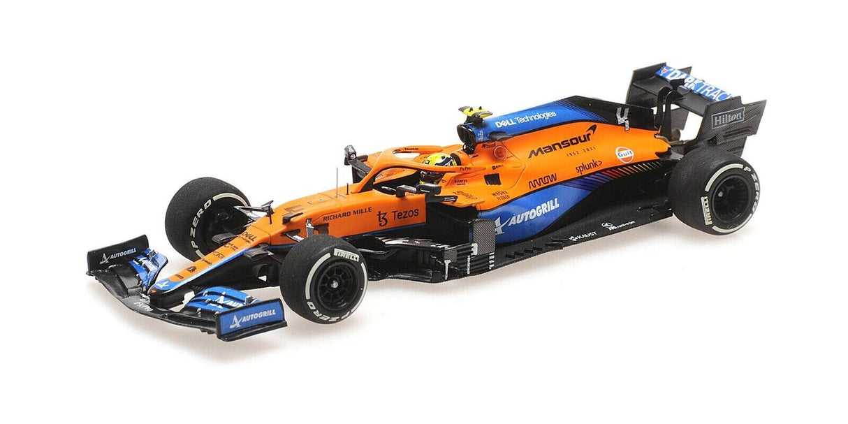Minichamps Die Cast Collectables - 1:43 Mclaren F1 Team MCL35M - Lando Norris - French GP 2021