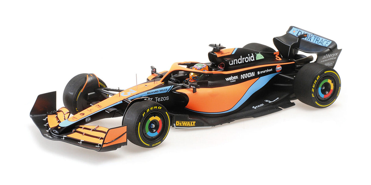Minichamps Die Cast Collectables - 1:18 Mclaren F1 Team MCL36 - Daniel Ricciardo - Bahrain GP 2022