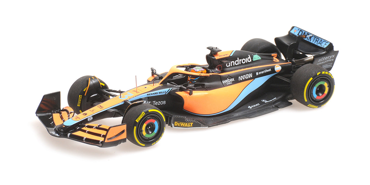 Minichamps Die Cast Collectables - 1:43 Mclaren F1 Team MCL36 - Daniel Ricciardo - Bahrain GP 2022