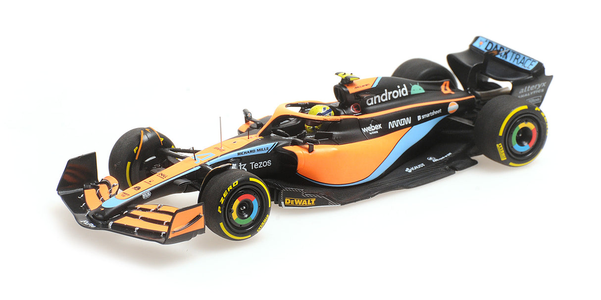 Minichamps Die Cast Collectables - 1:43 Mclaren F1 Team MCL36 - Lando Norris - Bahrain GP 2022