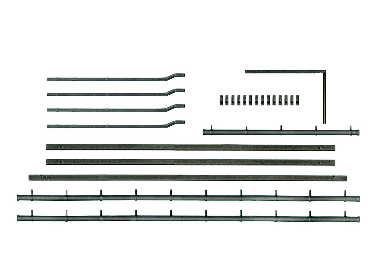 Ratio OO/HO Gutters/Downpipes