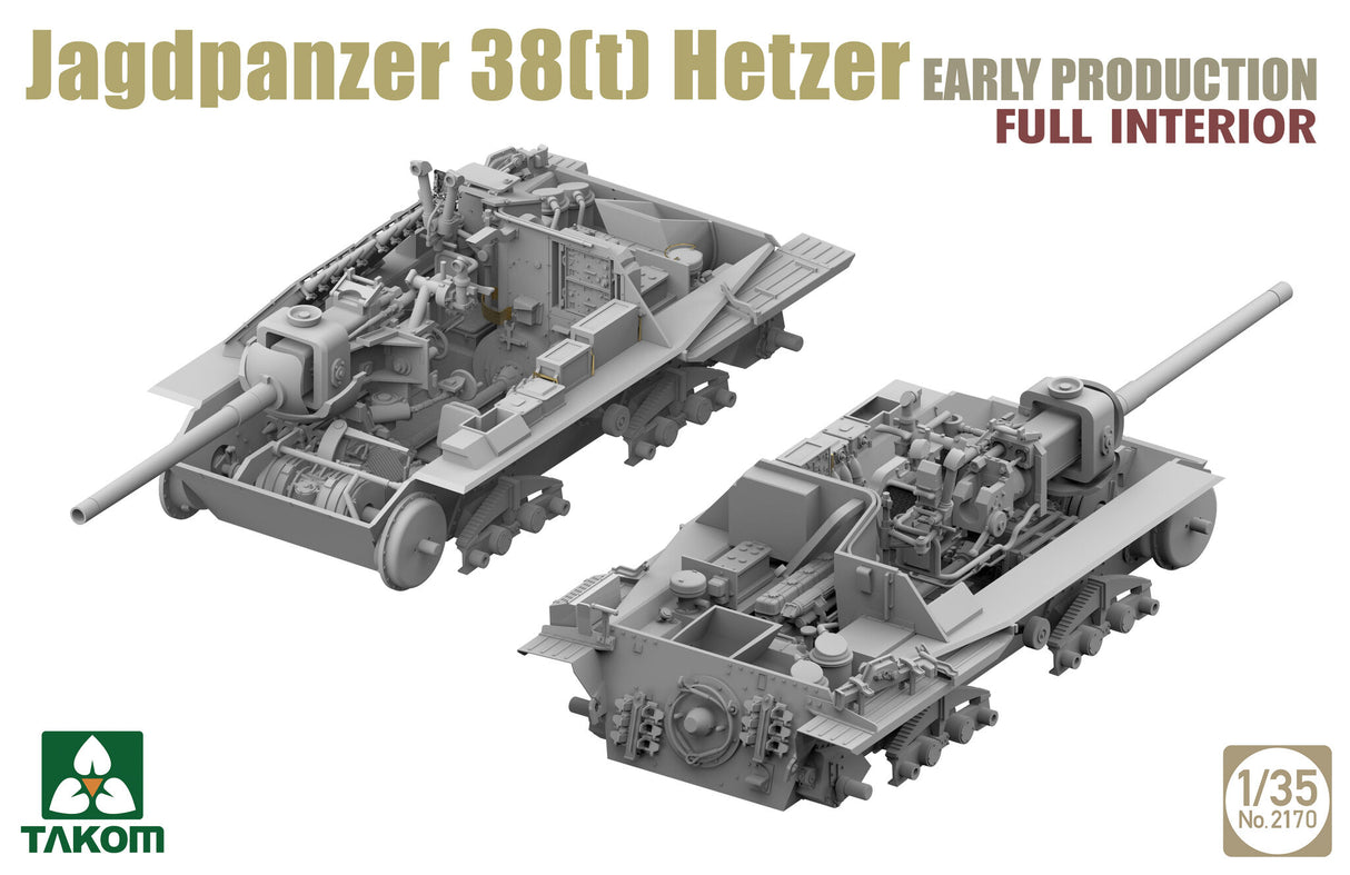 Takom 1/35 Jagdpanzer 38 (t) Hetzer (Early Production) Kit 2170X