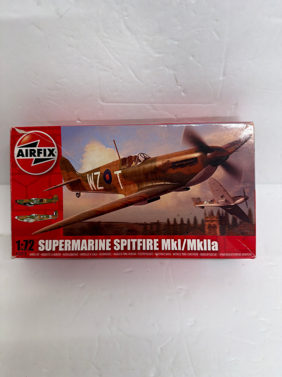 Airfix Plastic Model Kit Supermarine Spitfire Mk.I / Mk.Iia 1/72 no manual or decals