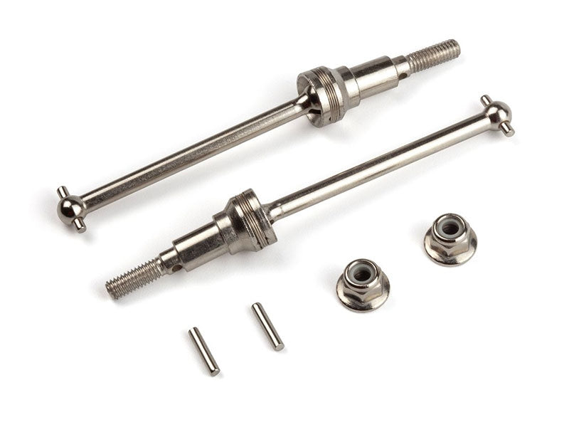 Blackzon Front cvd Drive Shafts (Steel/2pcs)