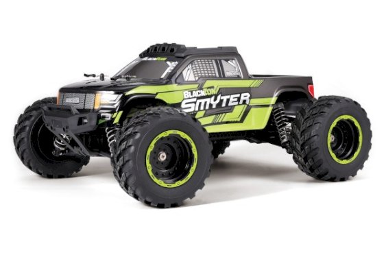 BLACKZON Smyter MT 1/12 4WD Electric Monster Truck - Green 540110