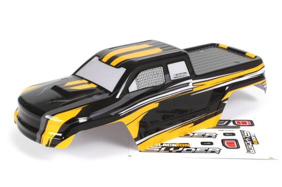Blackzon Slyder MT Body Shell (Black/Yellow) 540358