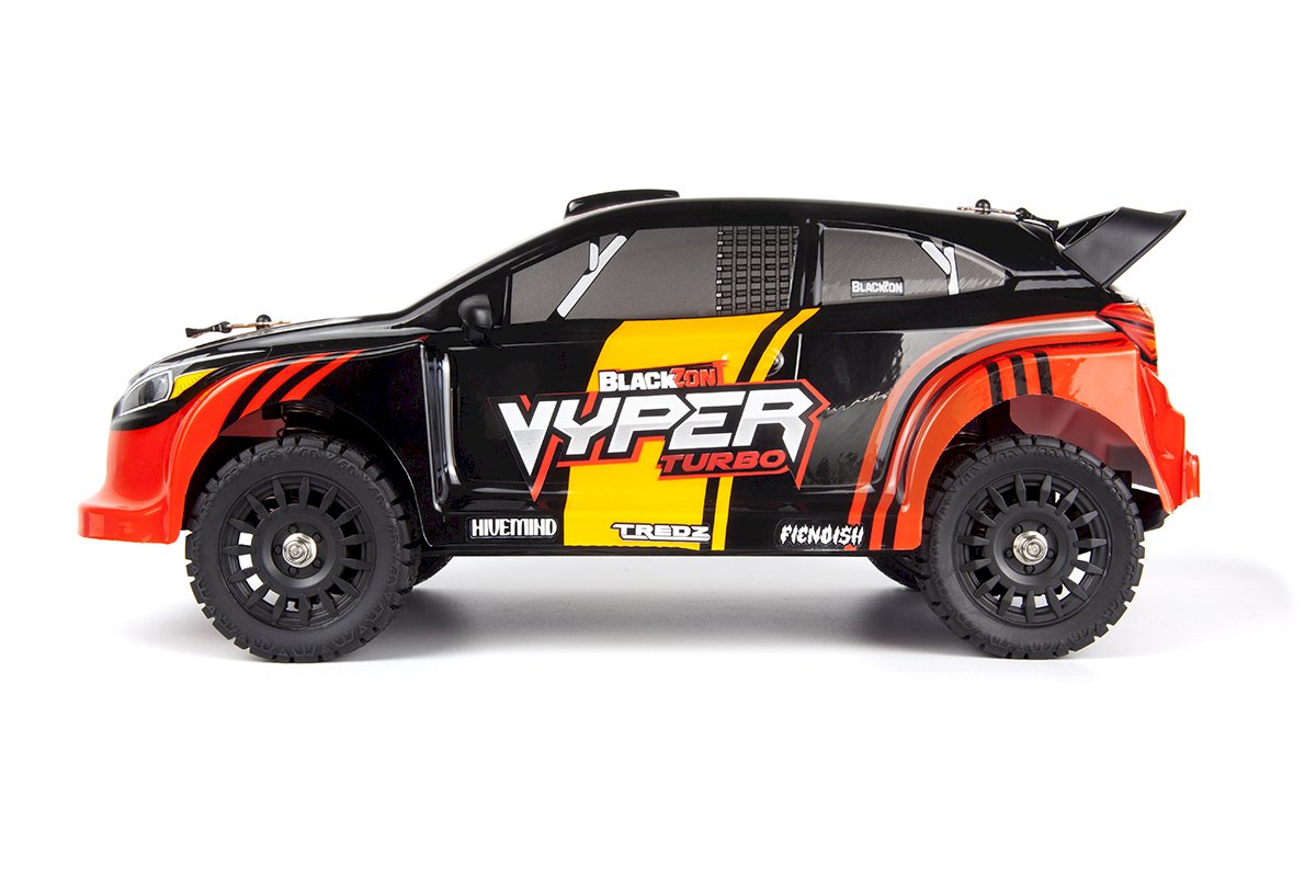 BLACKZON Vyper RX Turbo 1/16 4WD 2S Brushless - Red/Orange - Pre Order - Expected Soon