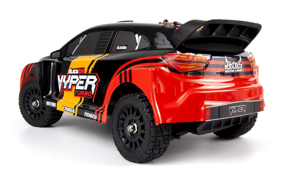 BLACKZON Vyper RX Turbo 1/16 4WD 2S Brushless - Red/Orange - Pre Order - Expected Soon