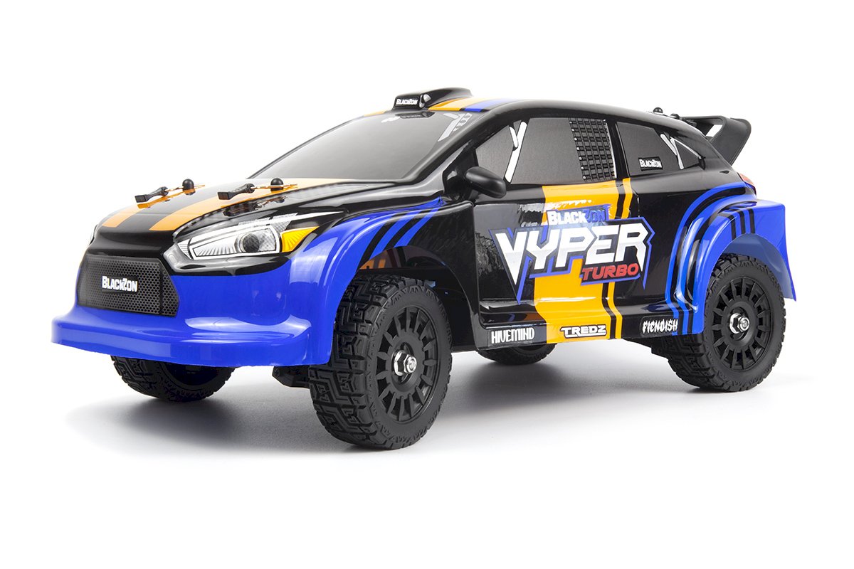 BLACKZON Vyper RX Turbo 1/16 4WD 2S Brushless - Blue/Orange - Pre Order - Expected Soon