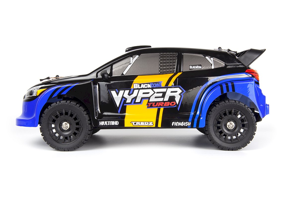 BLACKZON Vyper RX Turbo 1/16 4WD 2S Brushless - Blue/Orange - Pre Order - Expected Soon