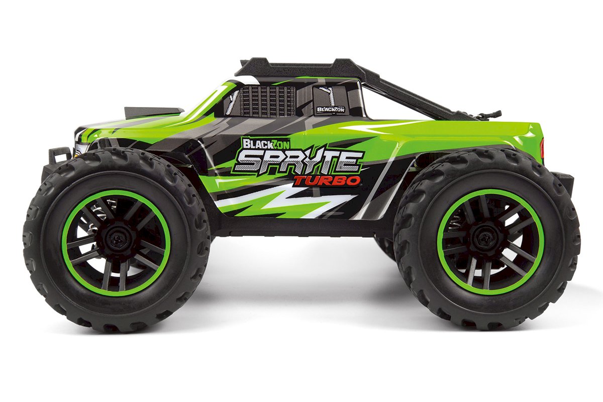 BLACKZON Spryte ST Turbo 1/20 4WD Brushless Monster Truck – Green 540289
