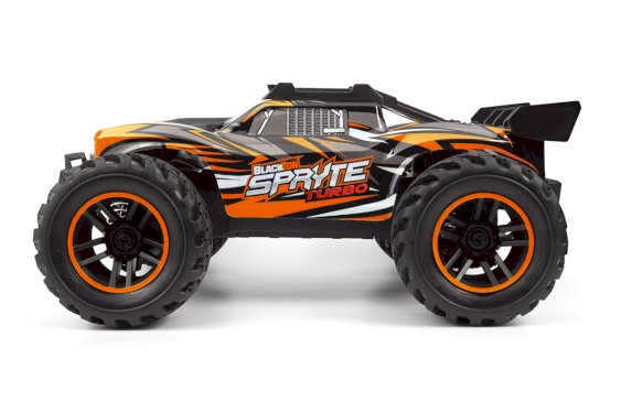 BLACKZON Spryte ST Turbo 1/20 4WD Brushless Monster Truck – Orange 540291
