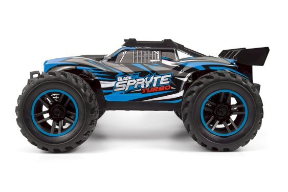 BLACKZON Spryte ST Turbo 1/20 4WD Brushless Monster Truck – Blue 540292