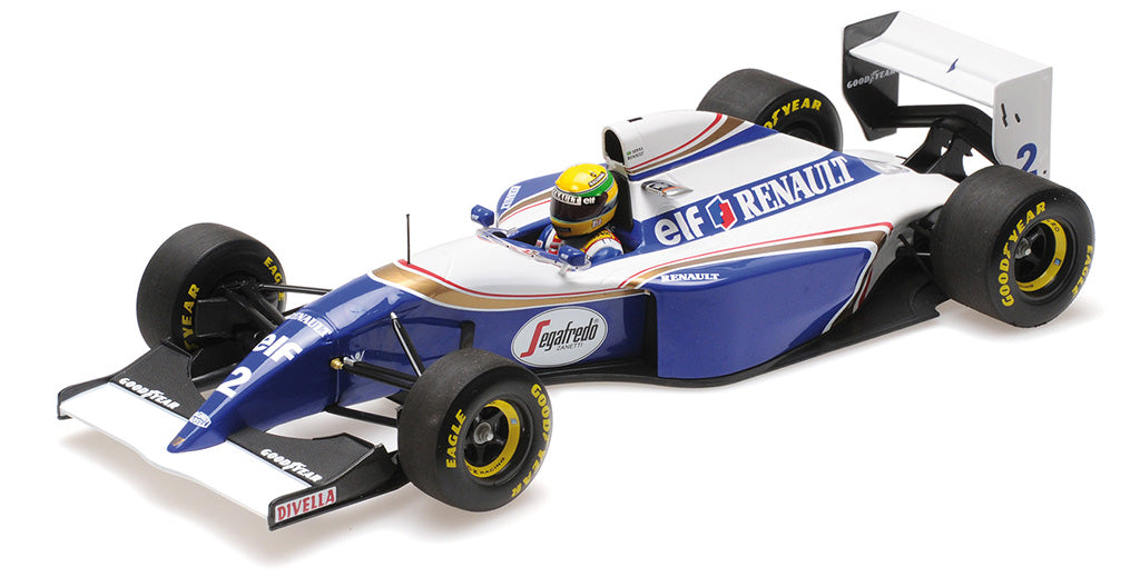 Minichamps Die Cast Collectables - 1:18 Williams Renault FW16 Ayrton Senna - 1994 San Marino GP