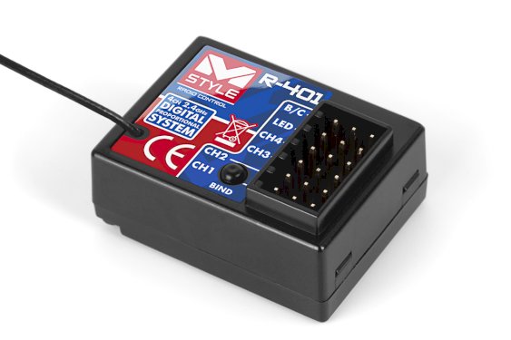 Mstyle R/C Set - Radioset - Servo - Battery and Charger