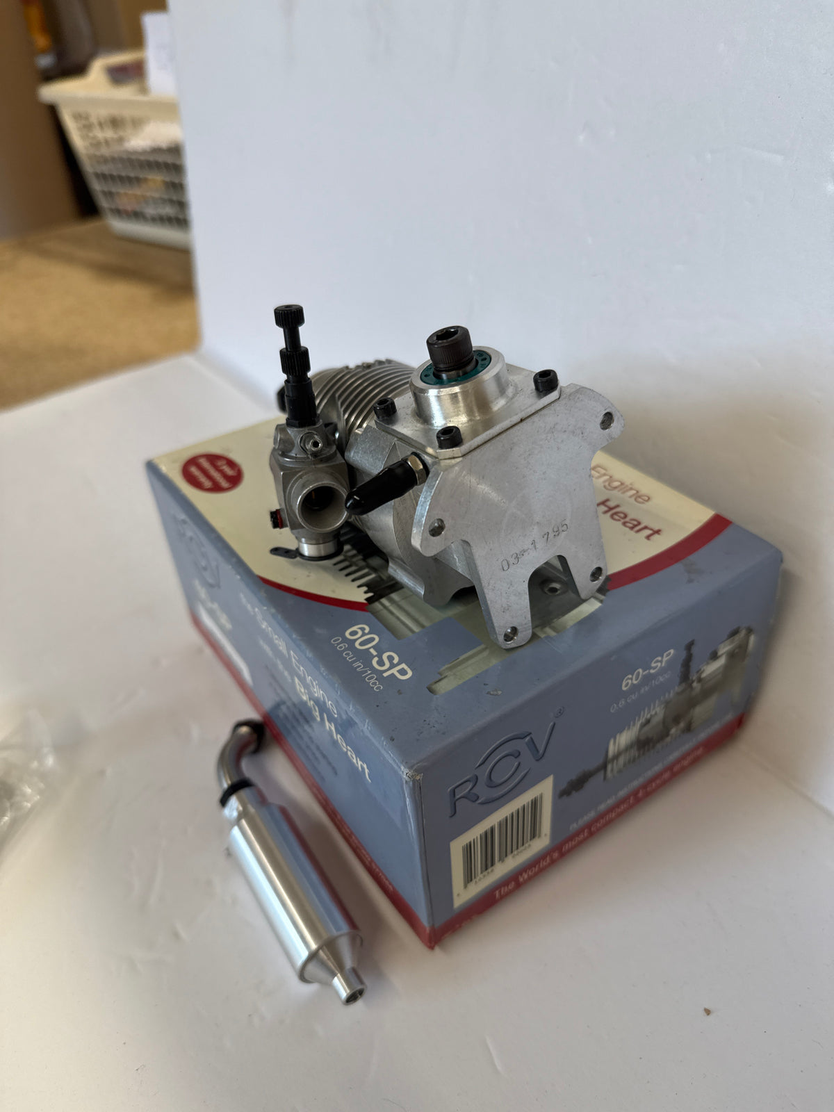 RCV 60-SP Four Stroke Glow Engine - Second Hand