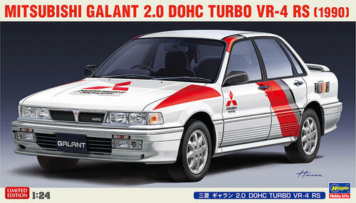 Hasegawa 1:24 Mitsubishi Galant 2.0 DOHC Turbo VR-4 RS Kit HA0627