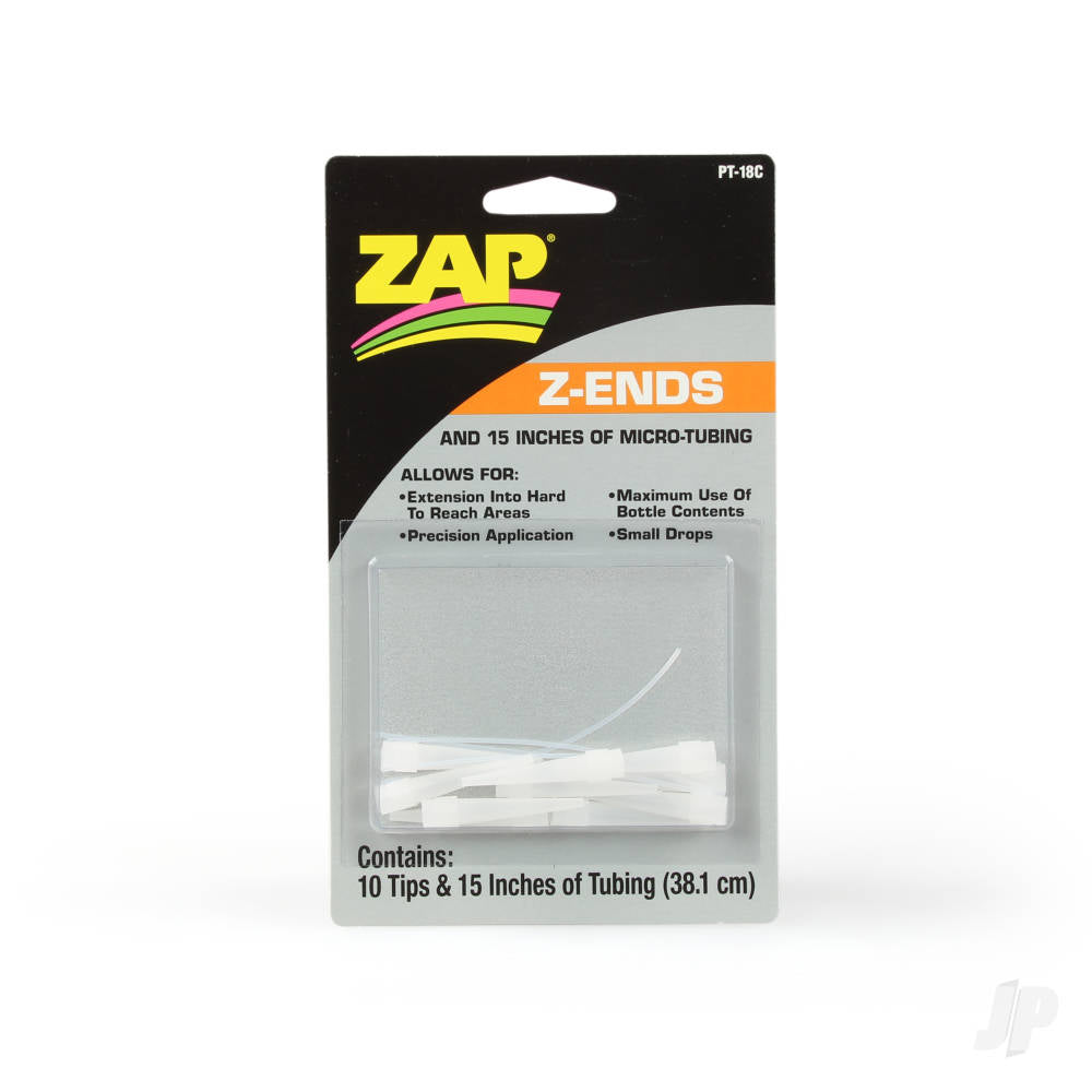 Zap PT18 Z-Ends Tips & Micro Dropper Tub (10 pcs)