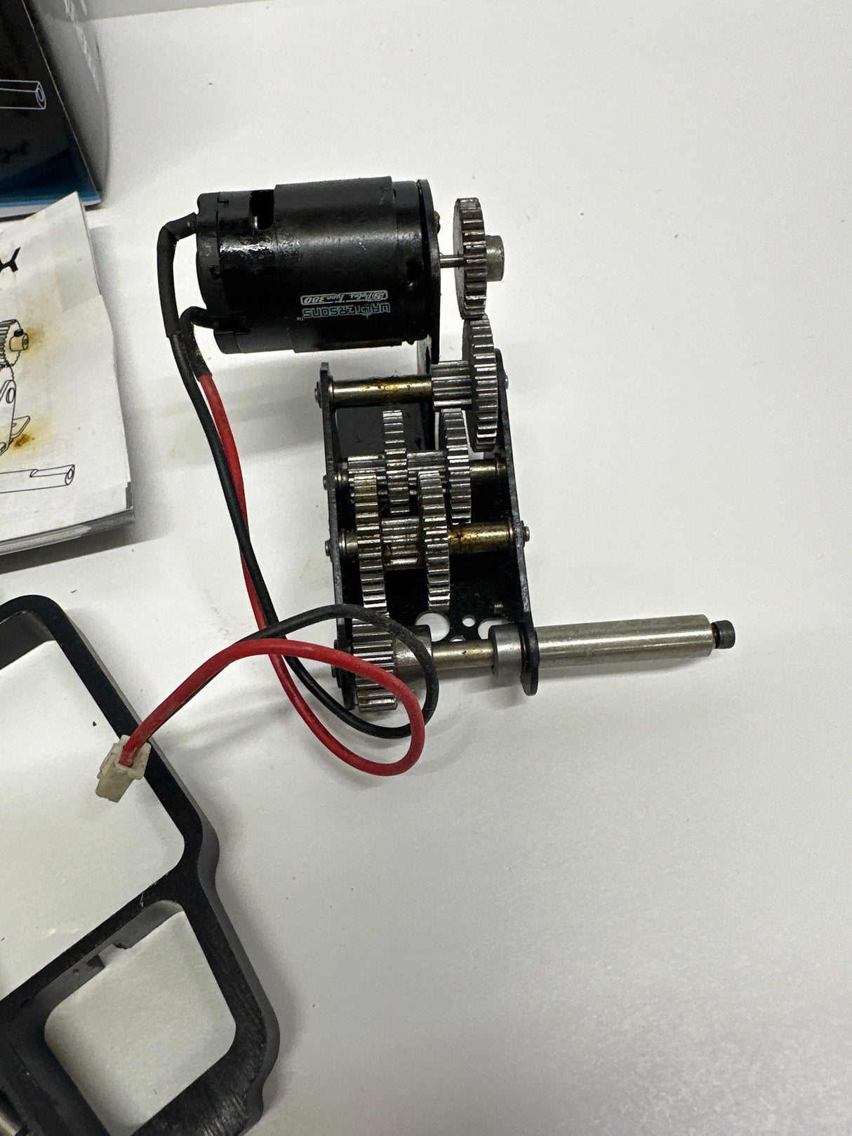 Waltersons Henglong Tank 3 Speed Long Shaft Metal Geared Gear Box x 2 WT-622006