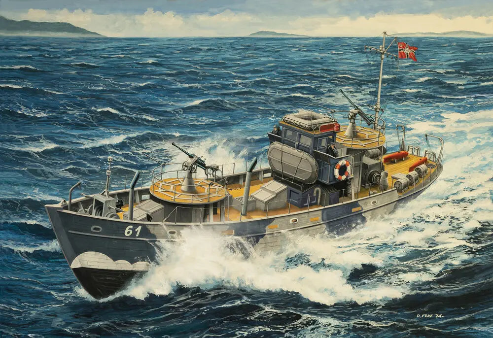 Revell 1/144 Kriegsfischkutter Kit 05242