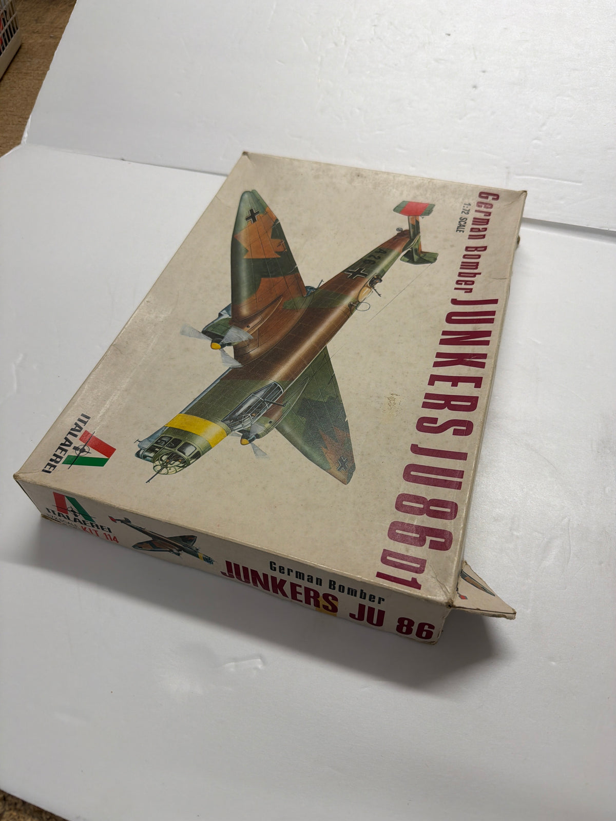 Italeri Italaerei Junkers JU 86 German Bomber Plastic Model Kit