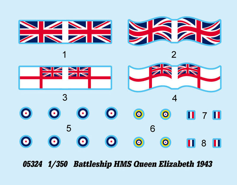 Trumpeter 1/350 HMS Queen Elizabeth 05324