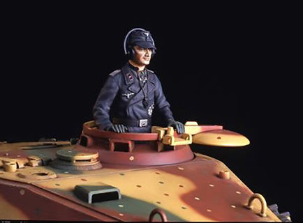 Tamiya 1/16 RC KING TIGER PRODUCT. TURRET