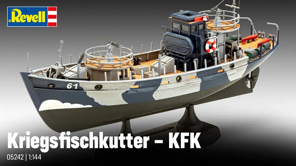 Revell 1/144 Kriegsfischkutter Kit 05242