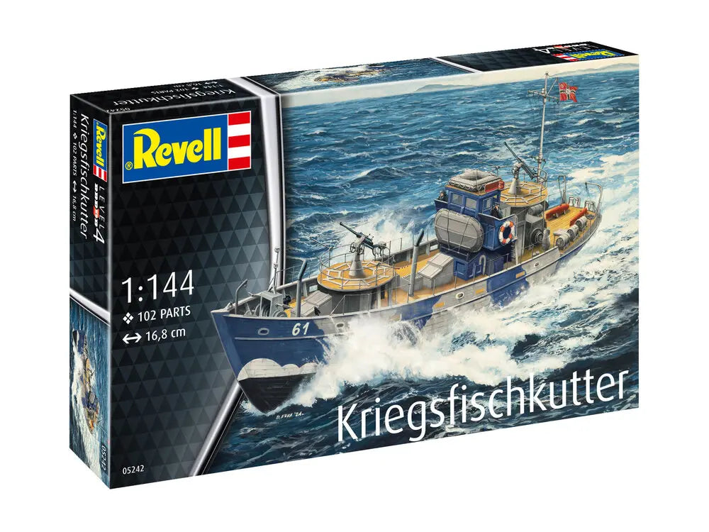 Revell 1/144 Kriegsfischkutter Kit 05242