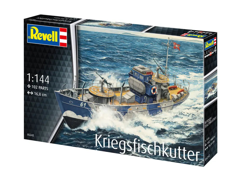 Revell 1/144 Kriegsfischkutter Kit 05242