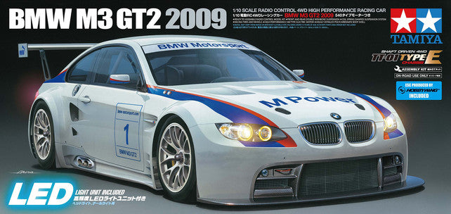 Tamiya BMW M3 GT2 2009 (TT-01E) Kit