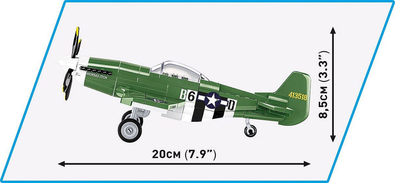 COBI  MUSTANG P-51 150 PCS HC WWII  5860