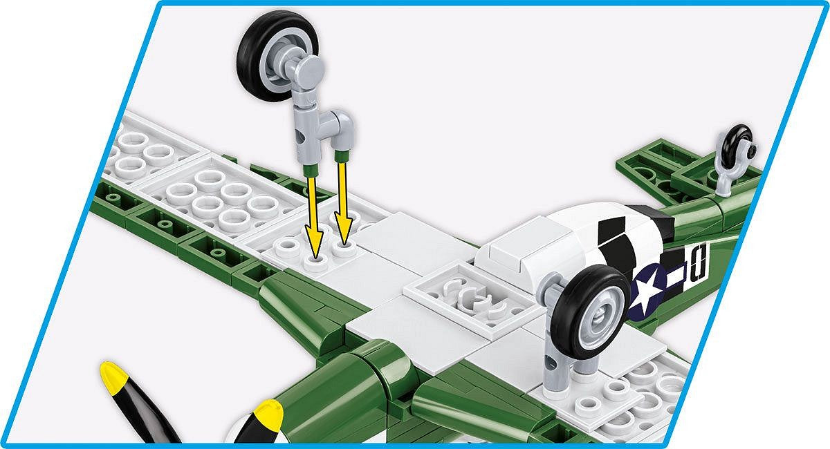 COBI MUSTANG P-51 150 PCS HC WWII 5860