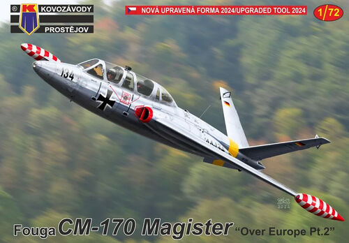Kovozavody Prostejov 72444 1/72 Fouga CM-170 Magister Over Europe Pt.2