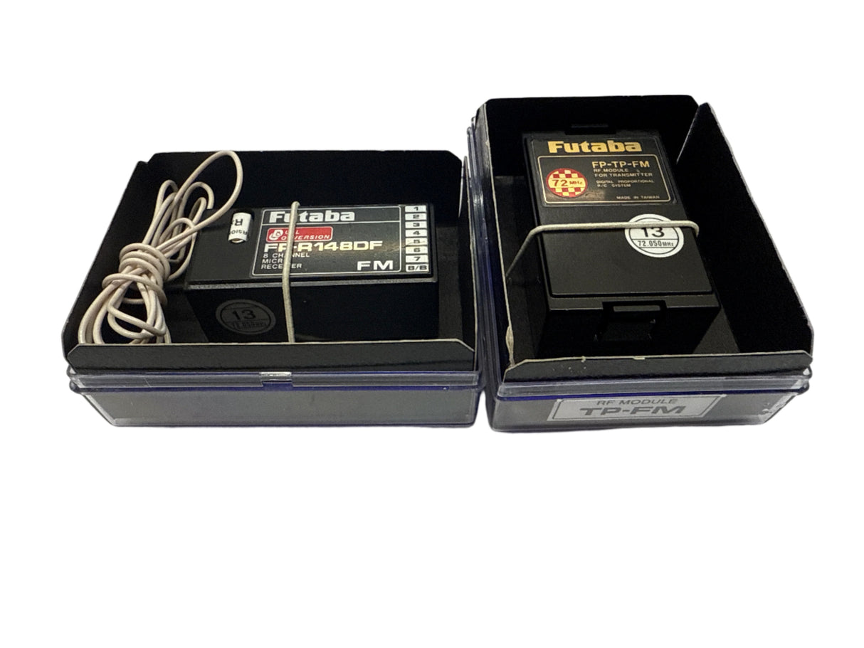 Futaba72mhz Tx Module FP-TP-FM and R148DF with crystals - SECOND HAND