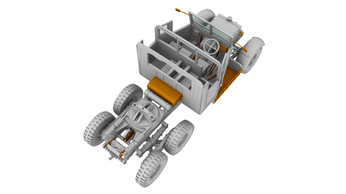 IBG 1/72 Scammell Pioneer Tank Transporter with TRCU30 Trailer Kit 72080