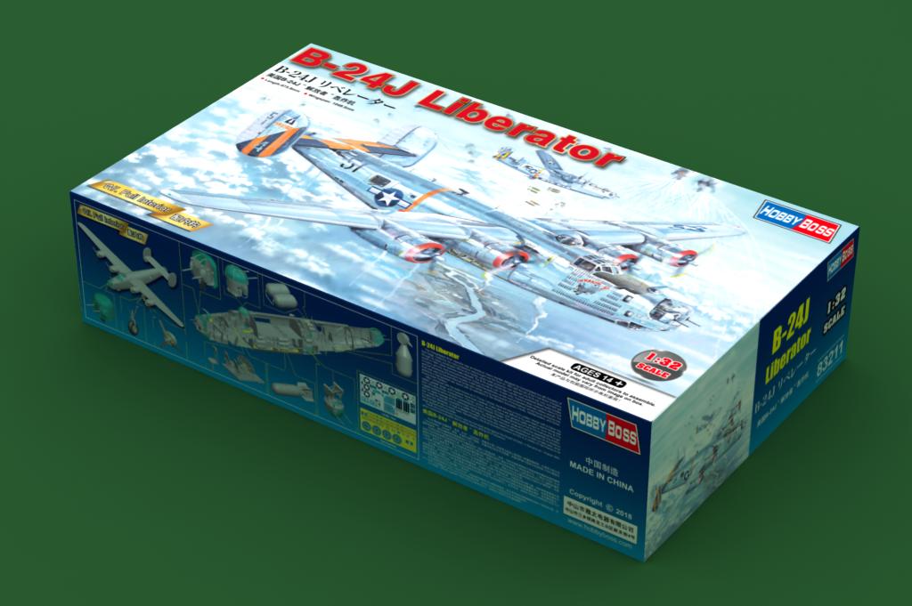 Hobby Boss 1/32 Hobby Boss 1/32 B24J Liberator kit 83211