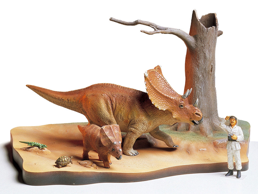 TAMIYA Chasmosaurus Diorama