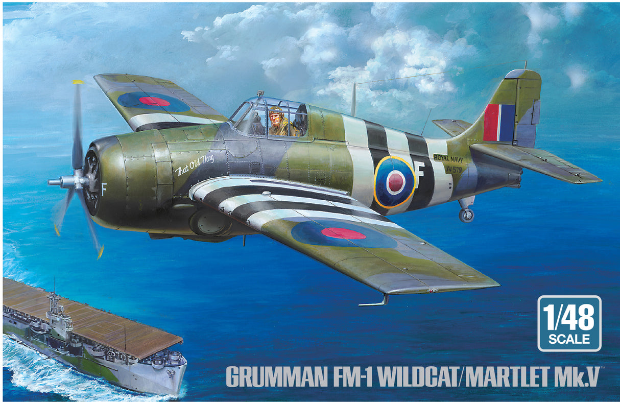 Tamiya 1/48 Grumman FM-1 Wildcat/Martlet Mk.V Kit 61126
