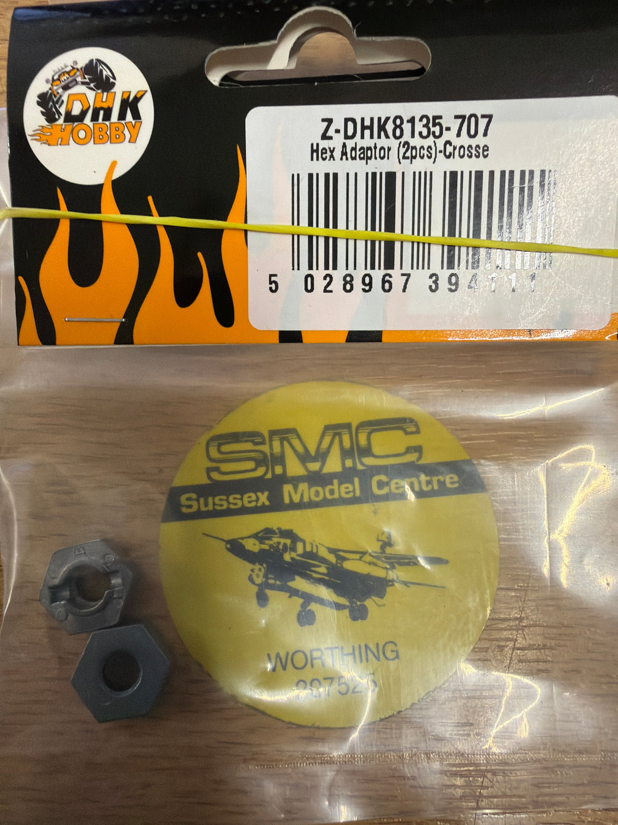 DHK RC Car Spares Hex Adaptor (2Pcs) Z-DHK8135-707 (Box 114)
