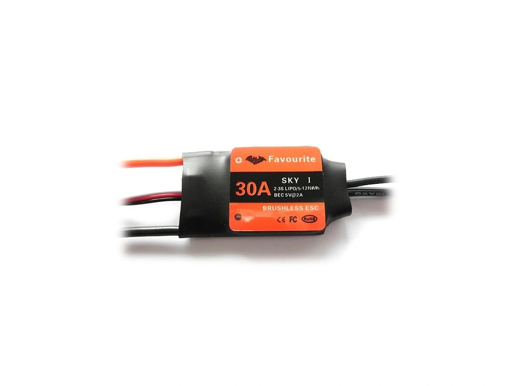 Favourite 30amp Brushless Speed Controller - 2 -4s Lipo