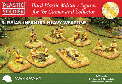 WW2020004 1/72ND RUSSIAN HEAVY WEAPONS BAGGED