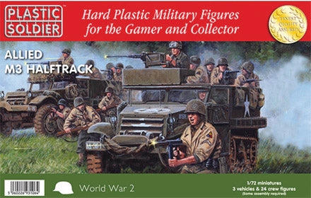 WW2V20012 1/72ND M3 HALF TRACK