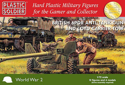 WW2G20004 1/72ND 6PDR & LLOYD CARRIER