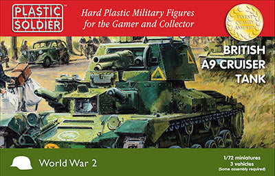 WW2V20023 BRITISH A9 CRUISER TANK